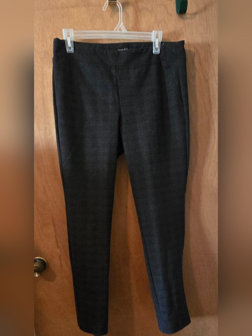 Women's Dark Gray Dress Pants - Classic Tailored Fit
